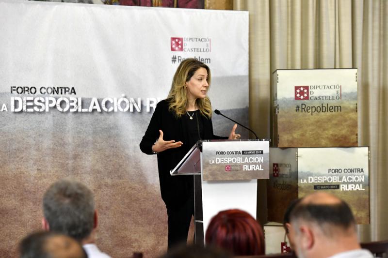 The Commissioner in front of the Demographic Challenge closes the Conference on Rural Depopulation of the County Council of Castellón