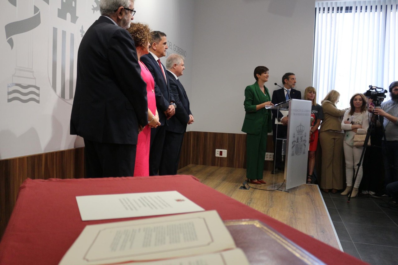 Inauguration of the new delegate of the Government in Murcia, Caridad Rives