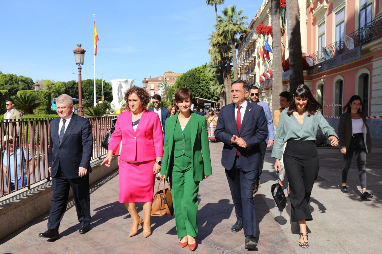 Inauguration of the new delegate of the Government in Murcia, Caridad Rives