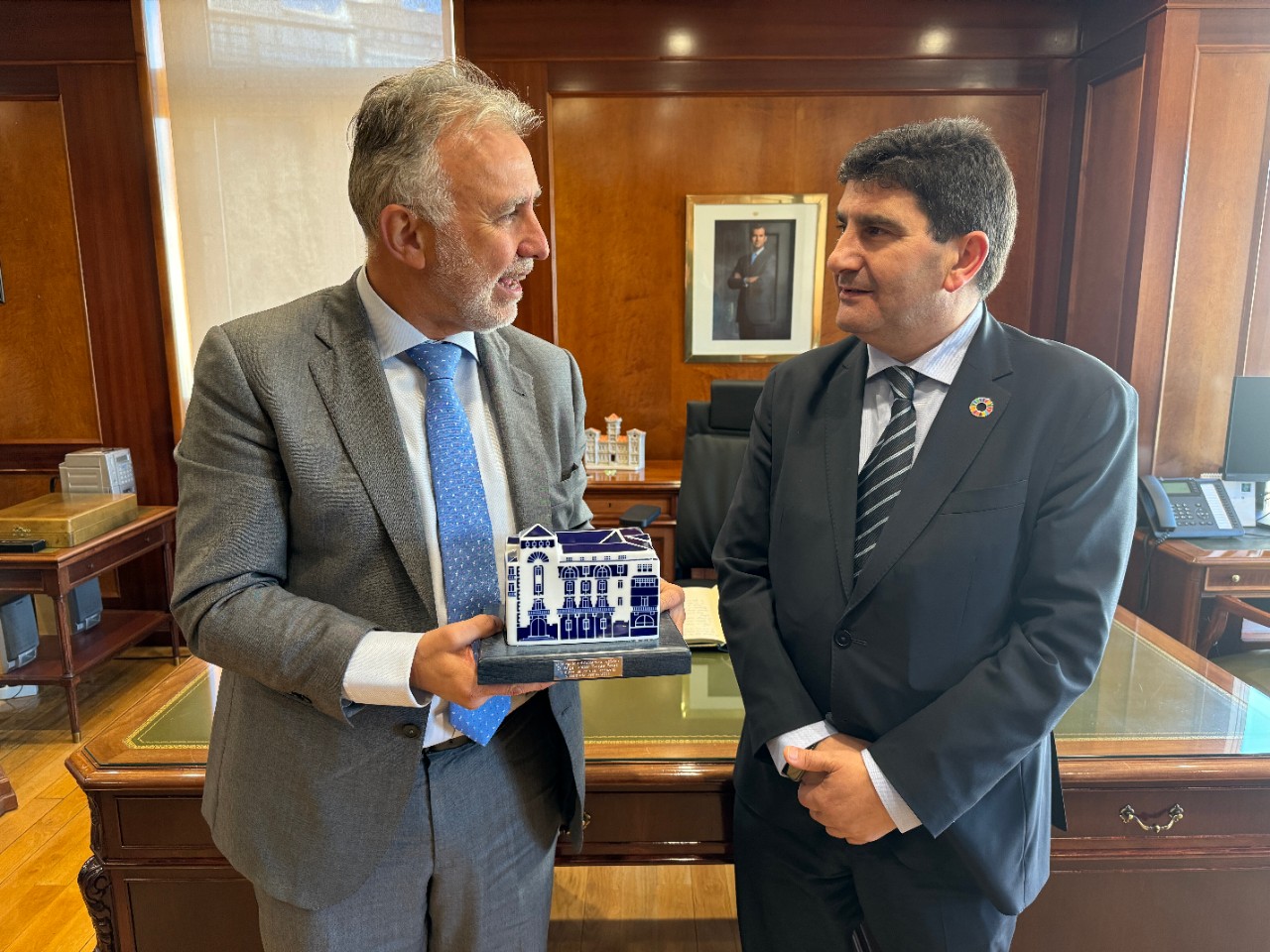 Meeting with the delegate of the Spanish Government in Galicia