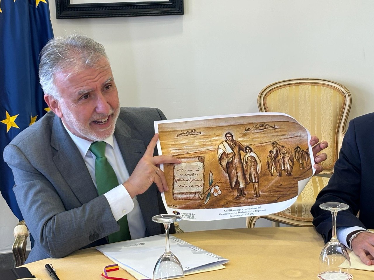 Meeting with associations of Democratic Memory