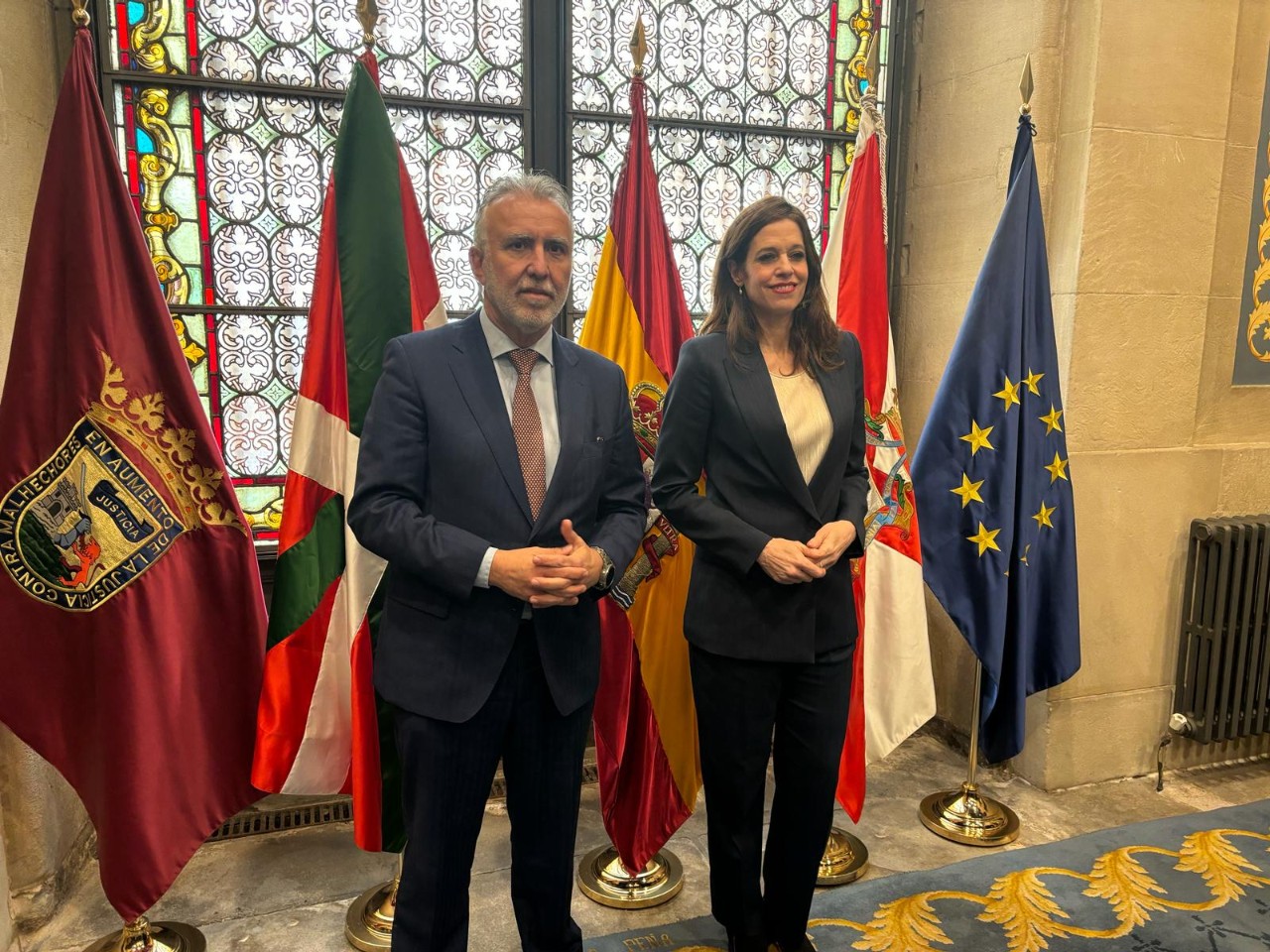 Meeting with the Mayor of Vitoria
