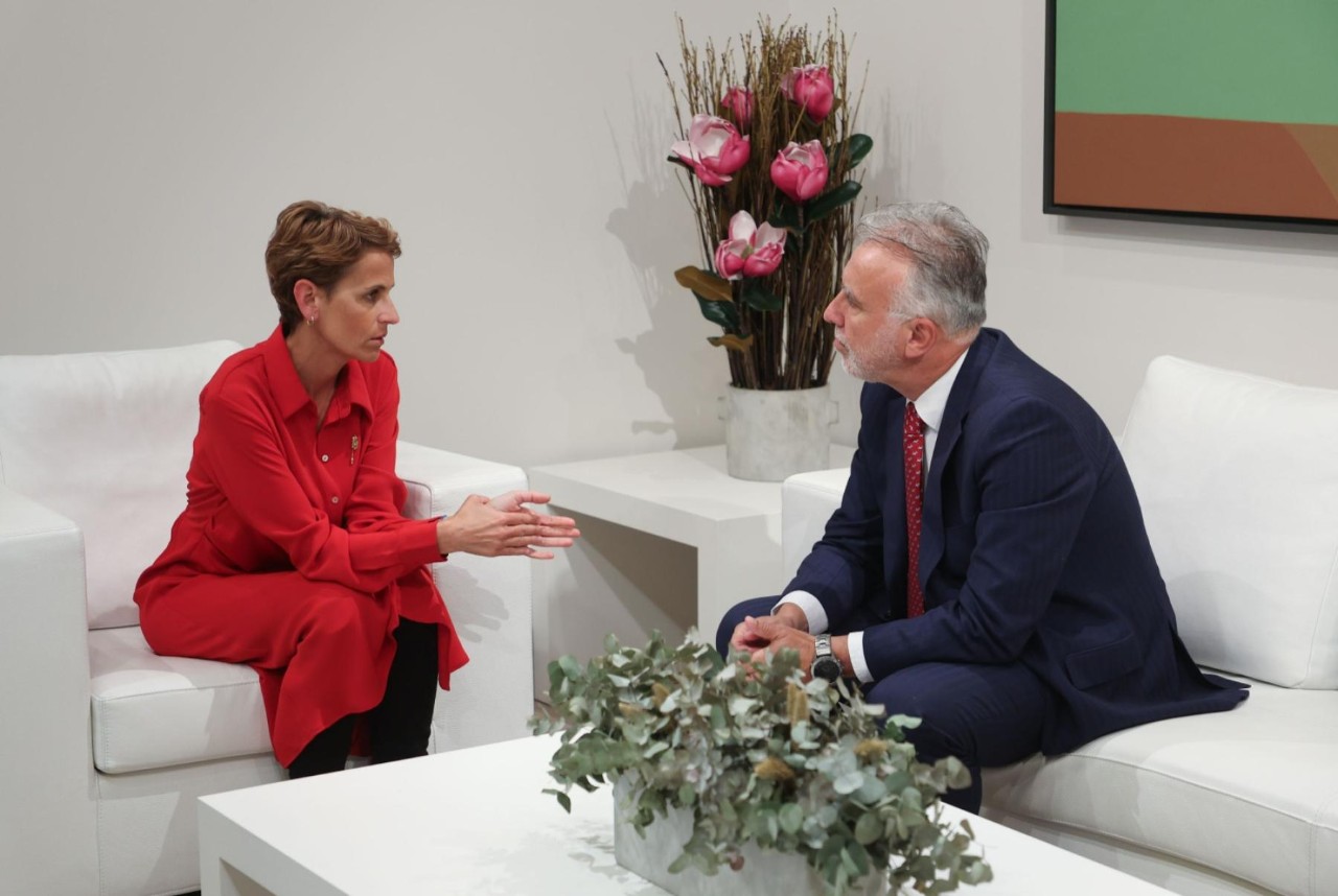 Meeting with María Chivite