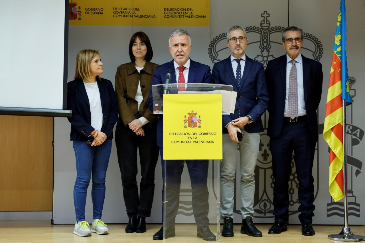 Appearance at the Government Delegation in the Valencian Community