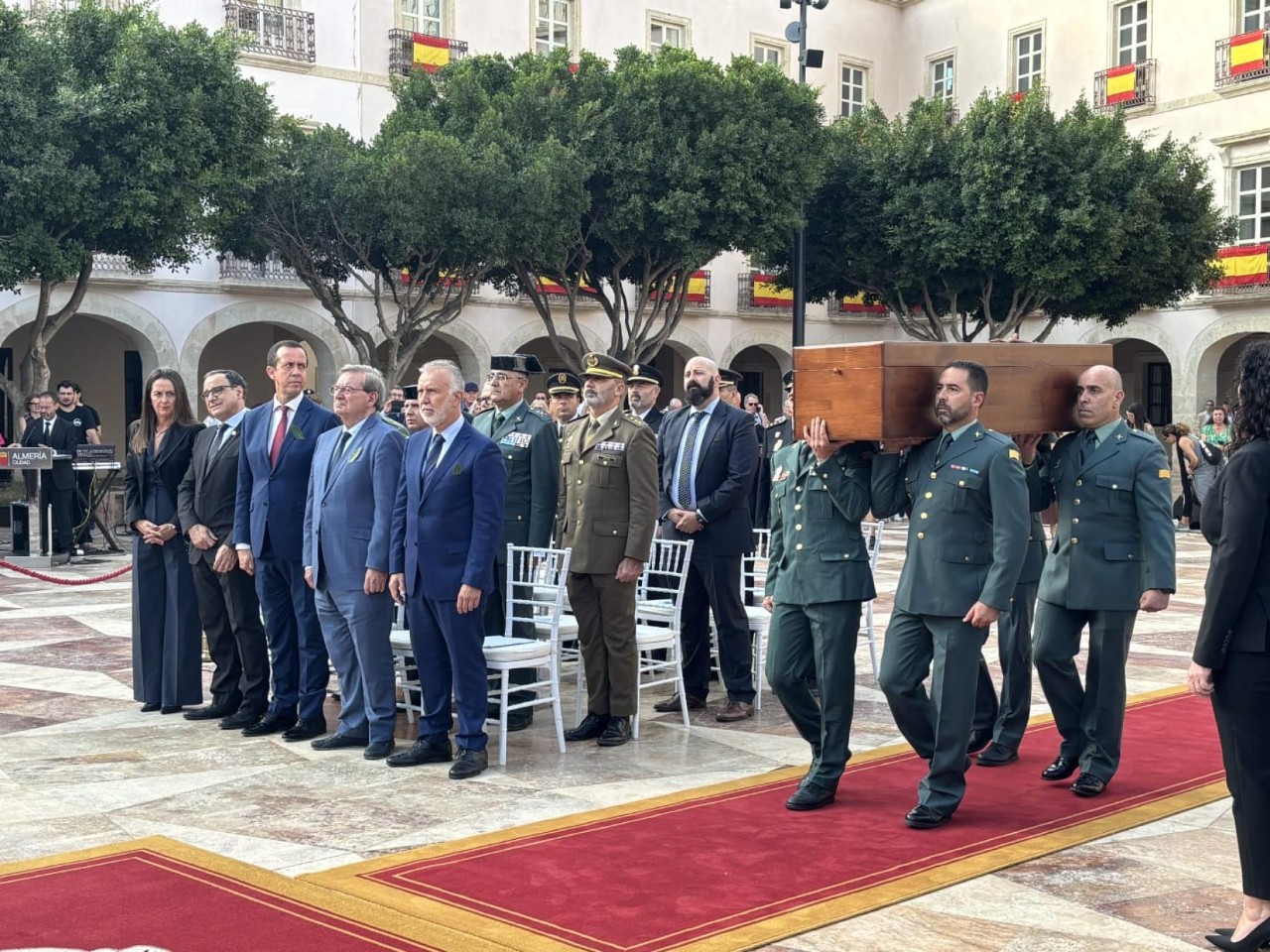 Act of reinhumation of the remains of ‘Los Coloraos’