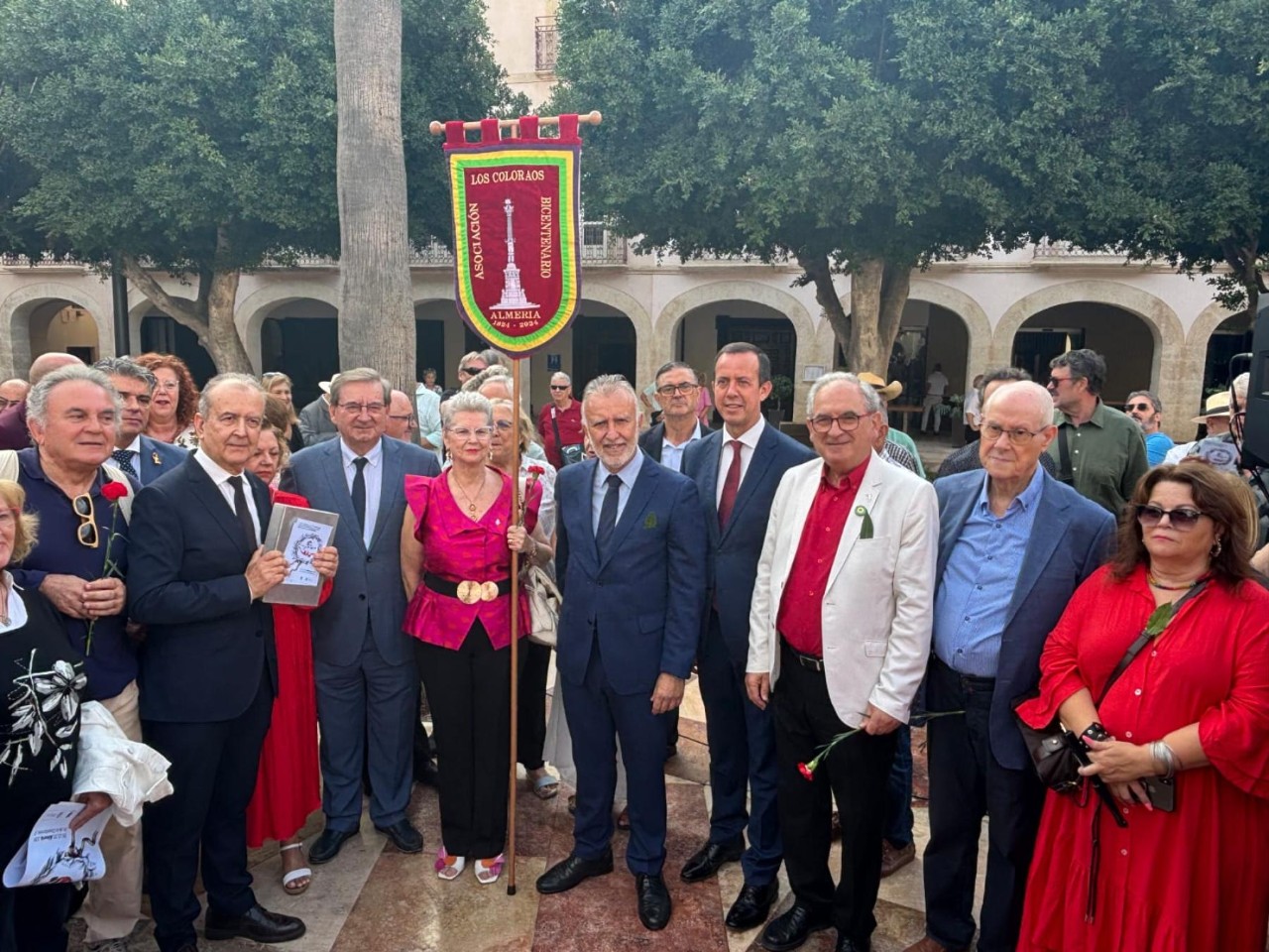 Act of reinhumation of the remains of ‘Los Coloraos’