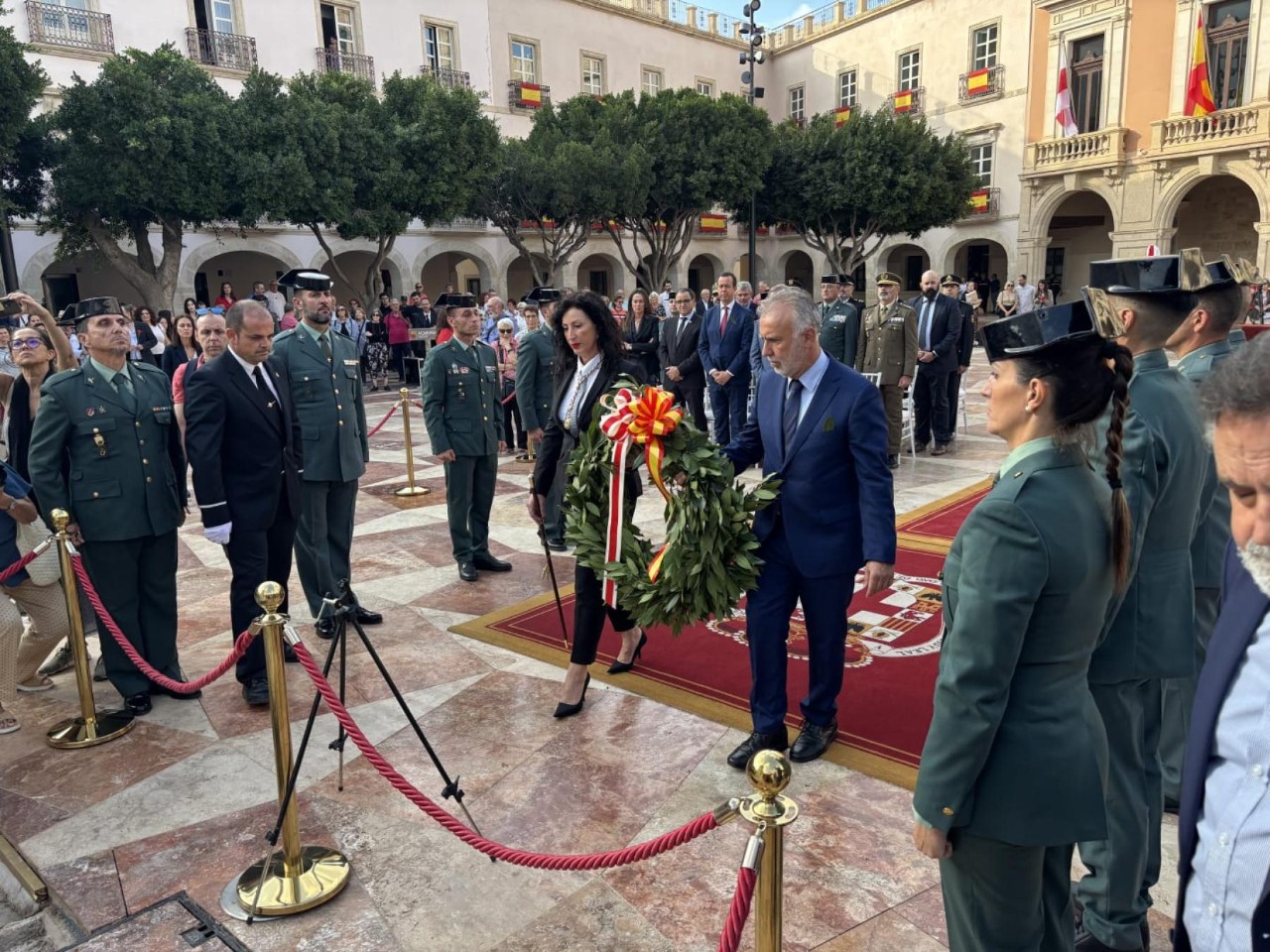 Act of reinhumation of the remains of ‘Los Coloraos’