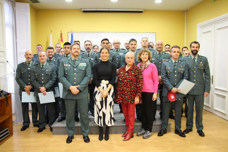 Gobernuak Kantabrian duen ordezkaria buru izan da Guardia Zibileko agenteei diplomak emateko ekitaldian, sorospen maniobretan trebatzeagatik