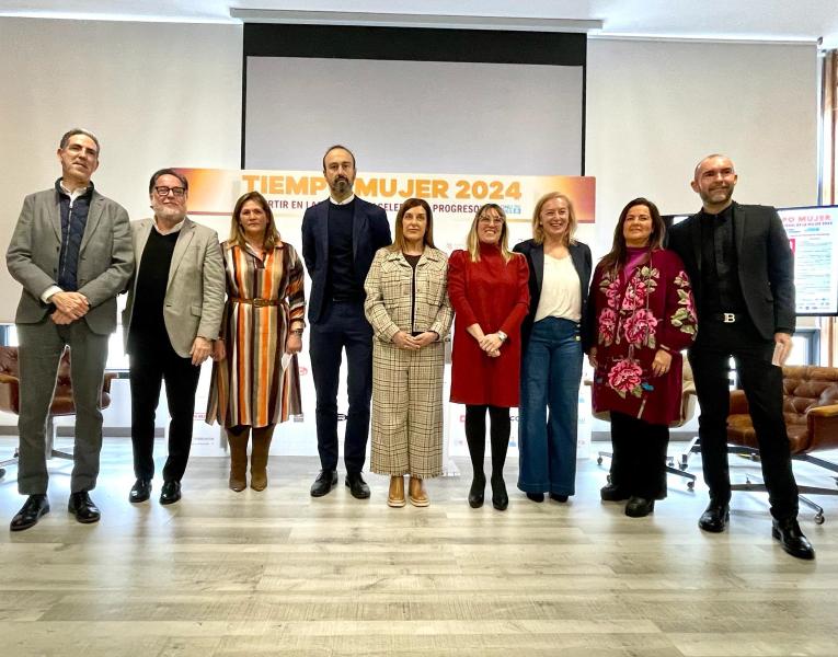 Espainiako Gobernuak legealdi honetan gizon eta emakumeen arteko berdintasun politikak “areagotu” egingo dituela ziurtatu du Gomez de Diegok