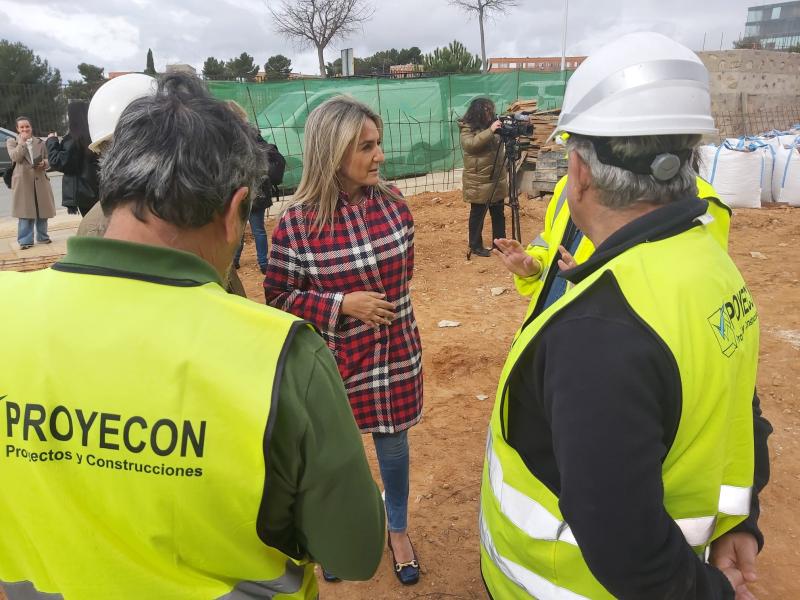 Milagros Tolónek Toledoko Auzitegi Medikuntzako Institutu berriaren lanak bisitatu ditu, “Espainiako Gobernuak duela 10 urte baino gehiagoko eskaera bati emandako erantzuna baitira”