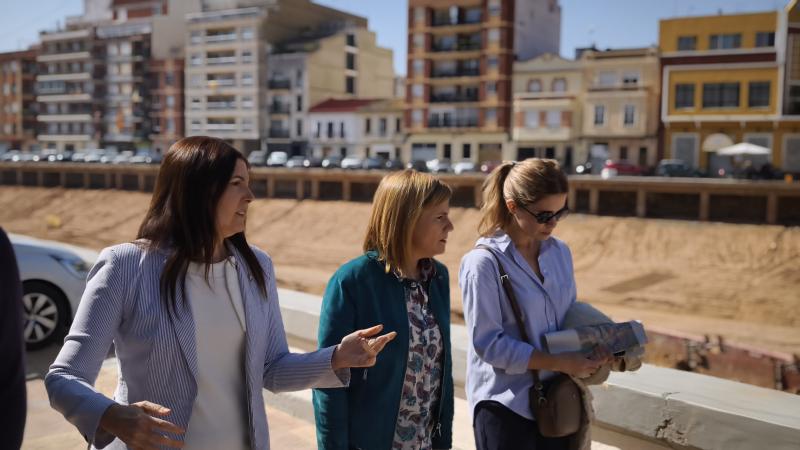 Espainiako Gobernuak Poyo sakana “berreraiki, indartu eta saneatu” du Paiporta, Picanya, Massanassa eta Catarrojatik igarotzean