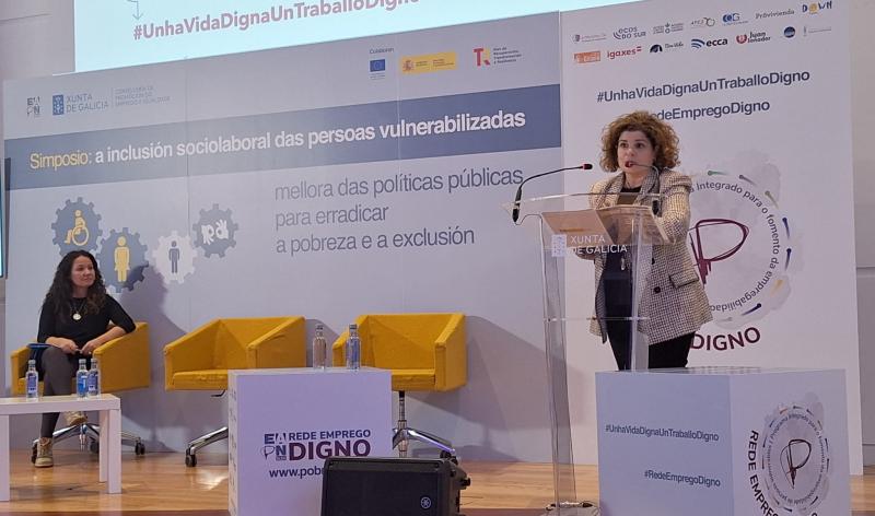 María Rivasek ‘Red Empleo Digno’ programaren emaitza onak azpimarratu ditu, Suspertze, Transformazio eta Erresilientzia Planaren funtsak baititu