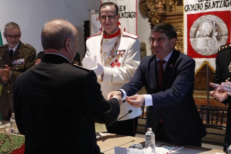 Pedro Blancok Polizia zoriondu du Donejakue Bideko Ordenaren Dominagatik, eta egindako lana goraipatu du