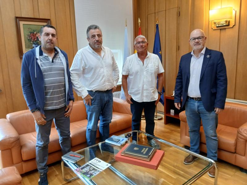 Eladio Santos Unións Agroasekin bildu da EHEk probintzian izan duen bilakaerari buruz hitz egiteko