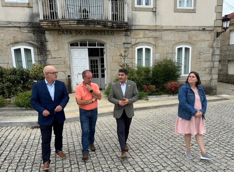 Pedro Blancok Melónen nabarmendu du Galiziak 42 milioi euro baino gehiago jasotzen dituela Uraren Zikloko PERTEtik hornidura eta saneamendu sareak digitalizatzeko eta modernizatzeko