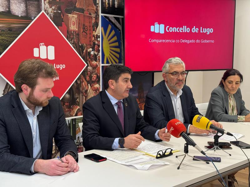 Pedro Blancok alkateari adierazi dio Gobernuak “etorkizuneko Lugo eraldatu eta sendotzeko” konpromisoa duela