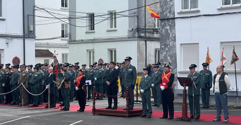 Pedro Blancok ongietorria eman dio Lugoko Guardia Zibilaren komandantziako buru berriari, eta probintzia Espainiako seguruenetako bat bezala finkatzeko erronka eman dio.