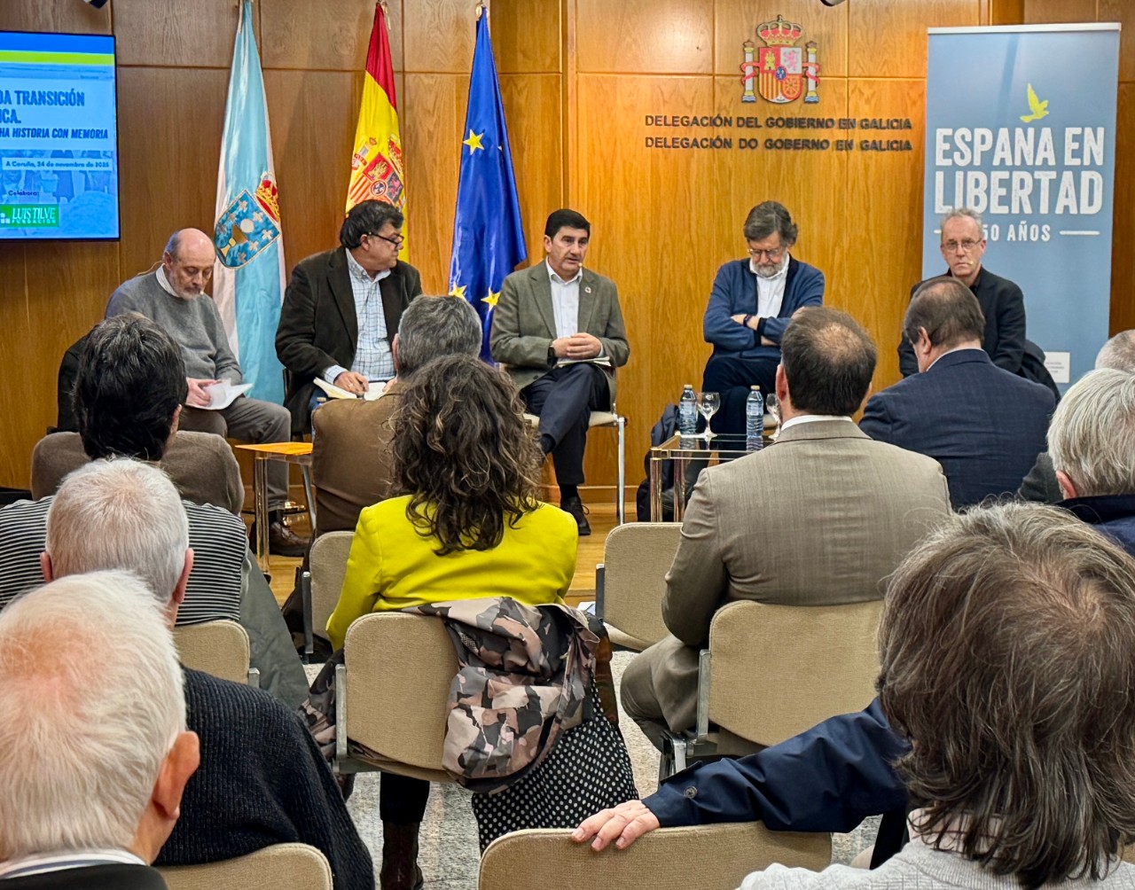 Imagen general de la conferencia celerada en la Delegación