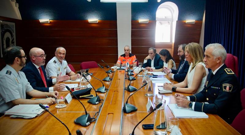 Pozuelo de Alarcónek herriko jaietako segurtasun-sistema aztertu du