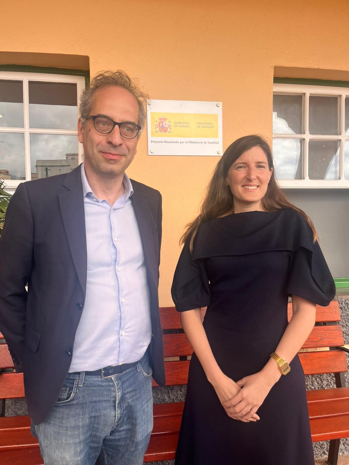 Bisita Los Sauces-eko Errehabilitazio Psikosozialeko Zentrora, Osasun Mentaleko Ordezkariaren eskutik