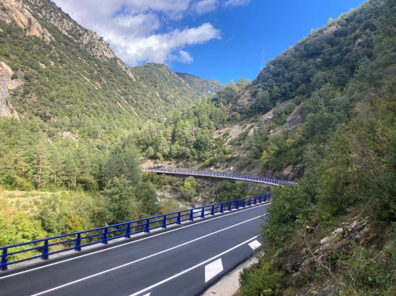 Transportes reabre ao tráfico a N-260 entre Congosto de Ventamillo e Campo tras as obras de mellora da estrada