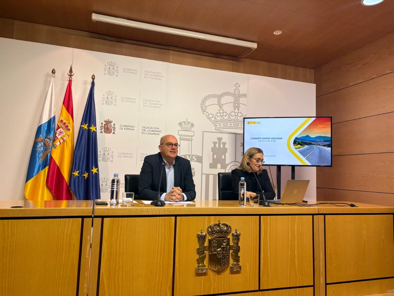 A DXT leva a cabo unha campaña de vixilancia intensiva para o control do exceso de velocidade ao volante en Canarias