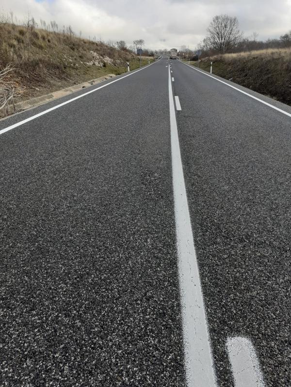 Transportes formaliza por 1,3 millóns de euros un contrato para auscultar 140.000 km de marcas viarias