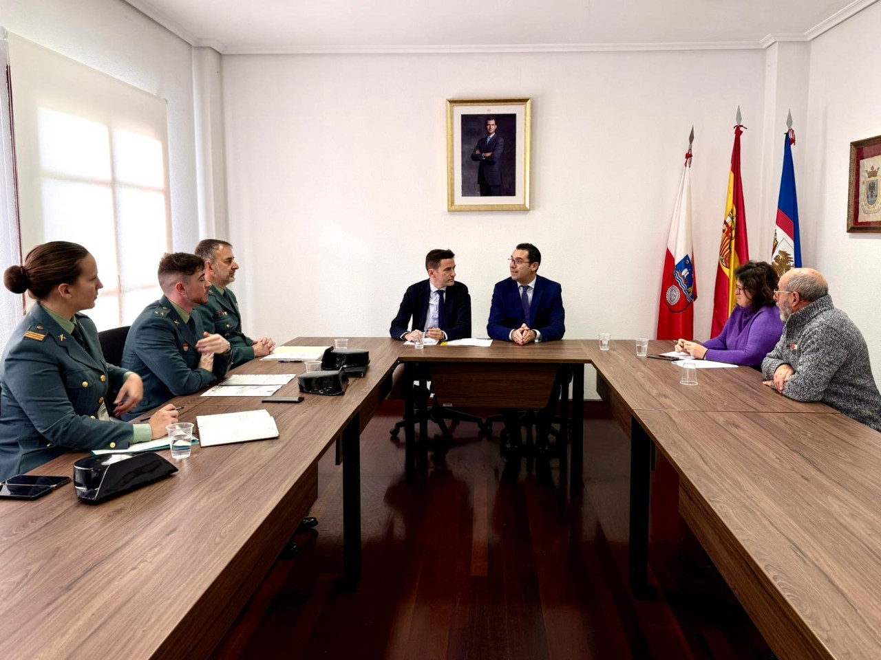 Un momento da reunión