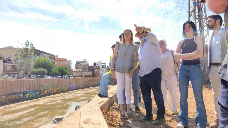 O Goberno de España “transforma e reforza a seguridade hidráulica” do barranco do Poyo cun investimento próximo aos 10M€