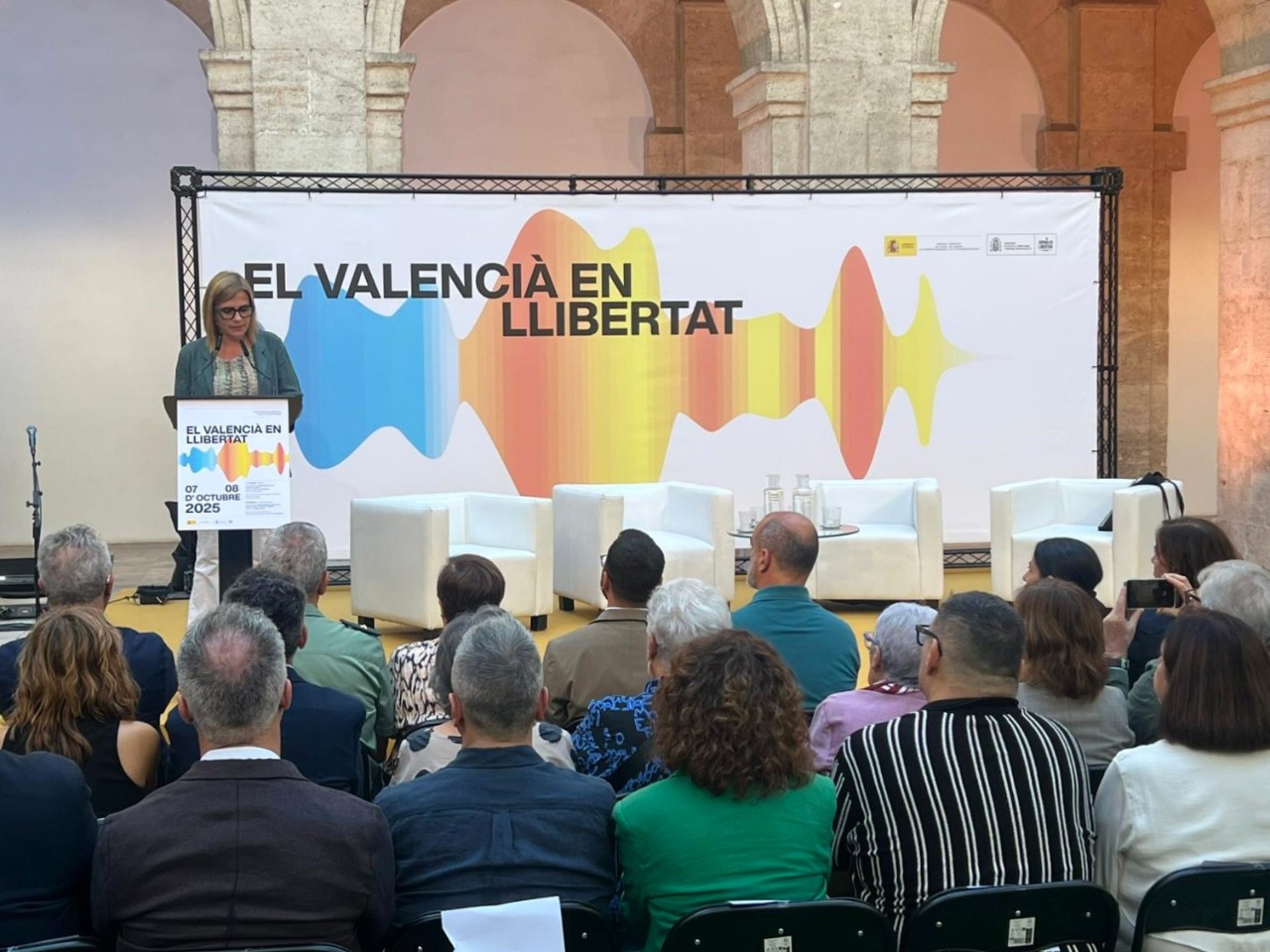 La Delegación do Goberno acolle o acto ‘O valencià en llibertat’