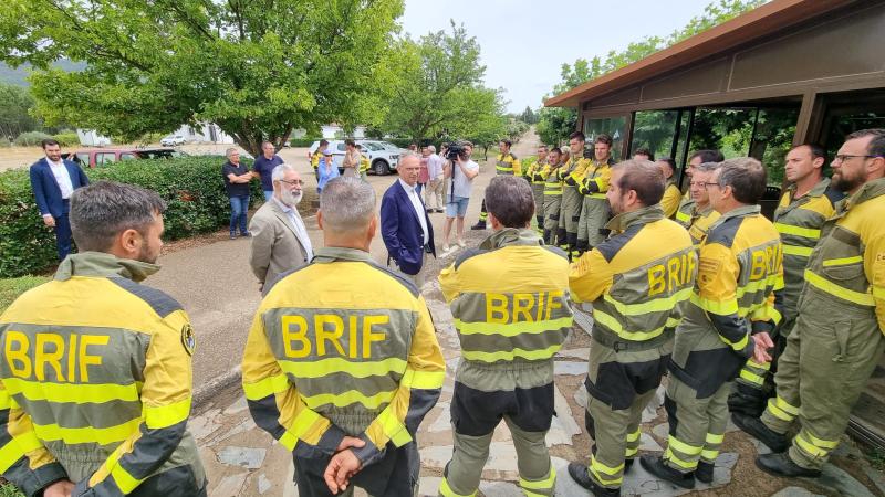 Quintana visita As Hurdes e anuncia un investimento de 6 millóns de euros na BRIF de Pinofranqueado