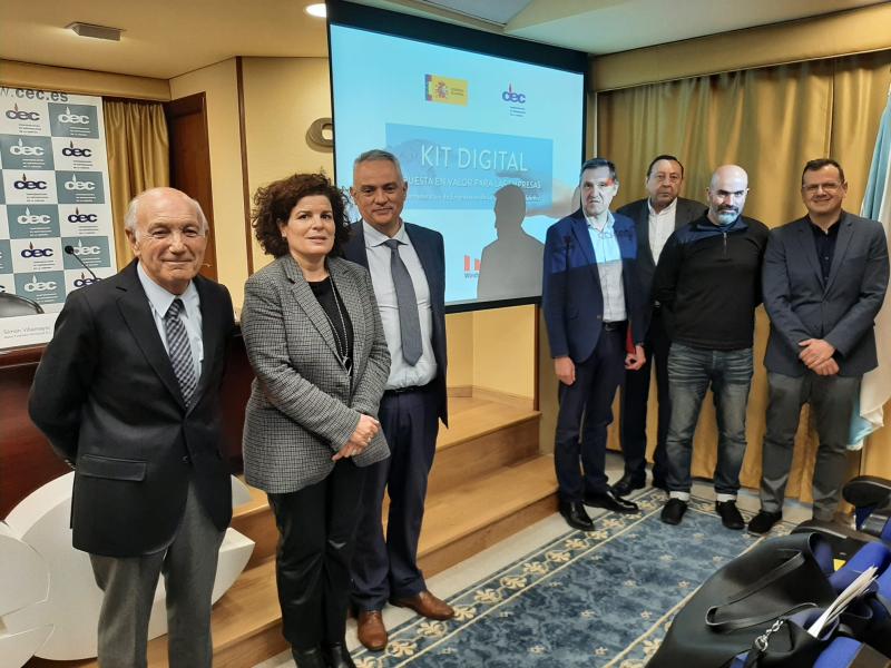 María Rivas pon en valor o kit dixital que enmarcado dentro do Plan de Recuperación chega a 4.500 empresas da provincia e deixa 22,5 millóns da Coruña