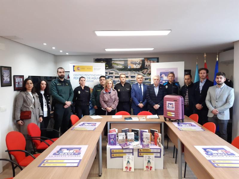 El Programa "MAVI: A maleta viaxeira" da Subdelegación do Goberno chega a máis de 16 internas do módulo de mulleres do Centro Penal de Pereiro de Aguiar