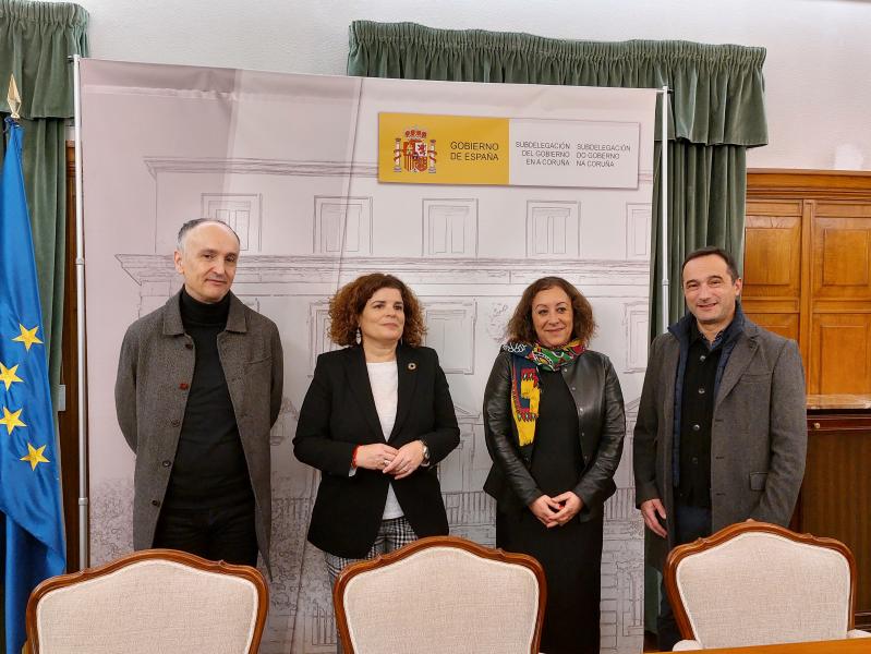 María Rivas mantén unha reunión coa Concelleira de Turismo e o Concelleiro de Cultura de Arzúa polo 50 aniversario da Festa do Queixo