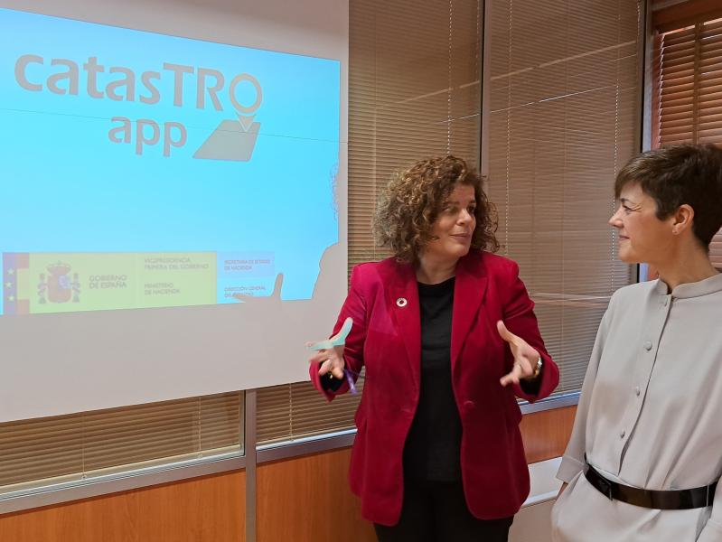 María Rivas pon a app do Catastro como exemplo do esforzo do Goberno por facer máis áxil a relación da cidadanía coa Administración