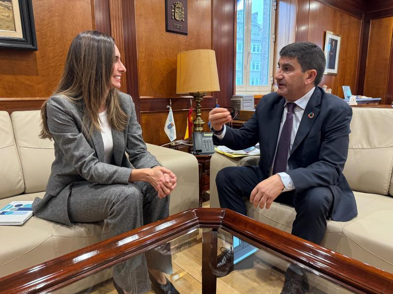 El delegado do Goberno comprométese coa delegada de Redeia a seguir traballando para garantir o desenvolvemento das infraestruturas eléctricas necesarias para Galicia
