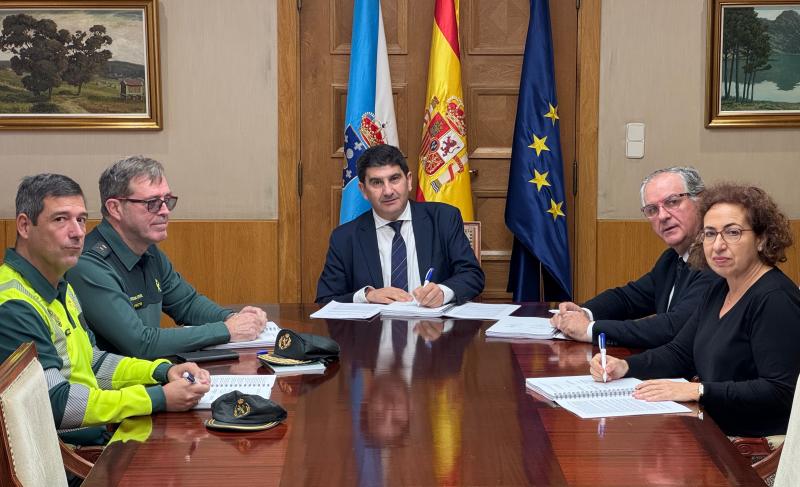 Pedro Blanco destaca o esforzo do Goberno para garantir a mobilidade durante o inverno nos máis de 2.500 km de vías estatais en Galicia