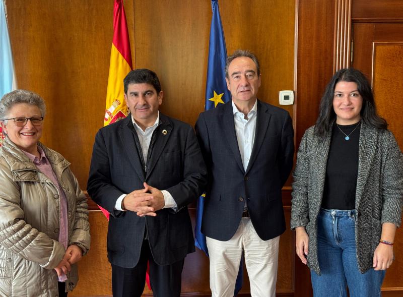 Pedro Blanco resalta o encomiable labor de Dano Cerebral Galicia no apoio ás persoas con dano cerebral adquirido e ás súas familias
