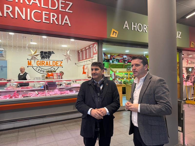 Pedro Blanco destaca en Boiro o impacto do Plan de Recuperación nos concellos galegos, coa modernización do mercado municipal
