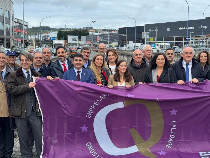 Pedro Blanco ejemplifica no polígono coruñés de Agrela o modelo de éxito da industria en Galicia “capaz de xerar riqueza e benestar”