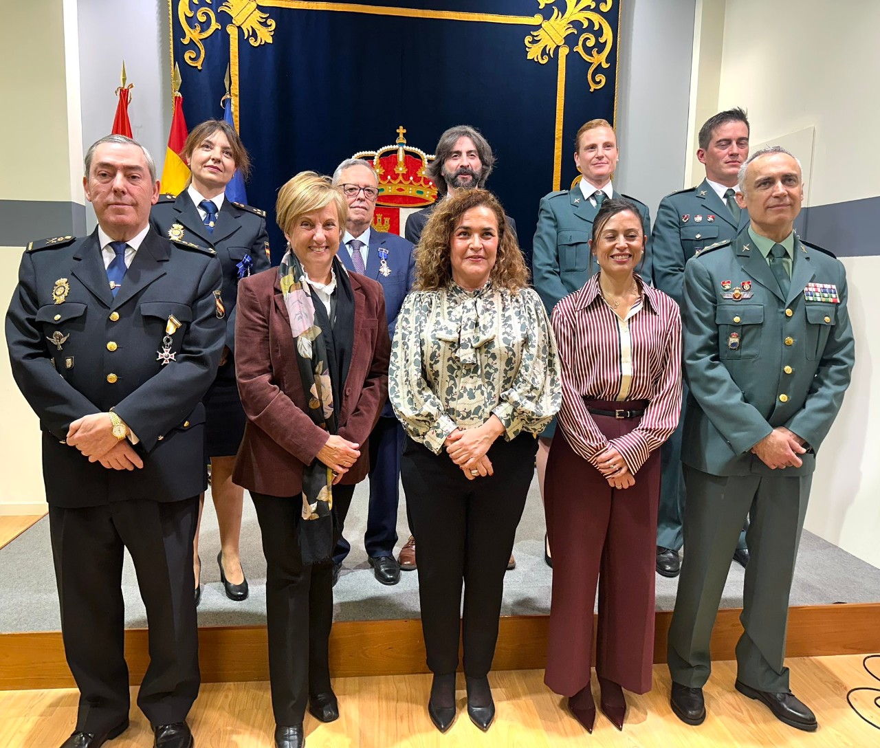 Imagen da celebración do Día da Constitución na Delegación do Goberno nA Rioxa