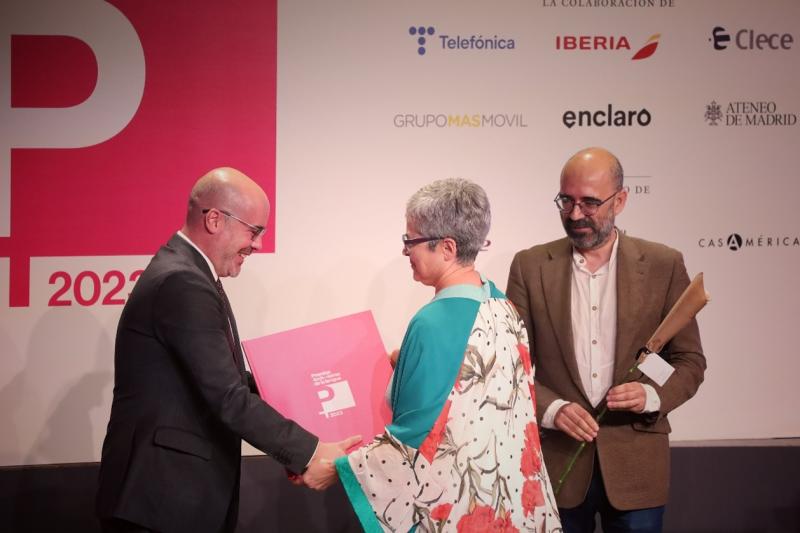 Francisco Martín participa na gala de entrega do II edición dos Premios Archiletras da Lingua
