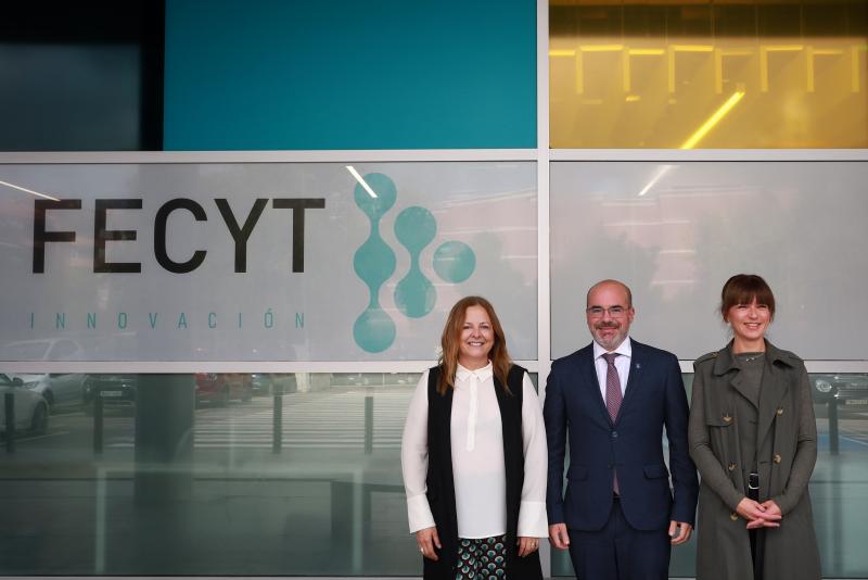 Francisco Martín visita a Fundación Española de Ciencia e Tecnoloxía