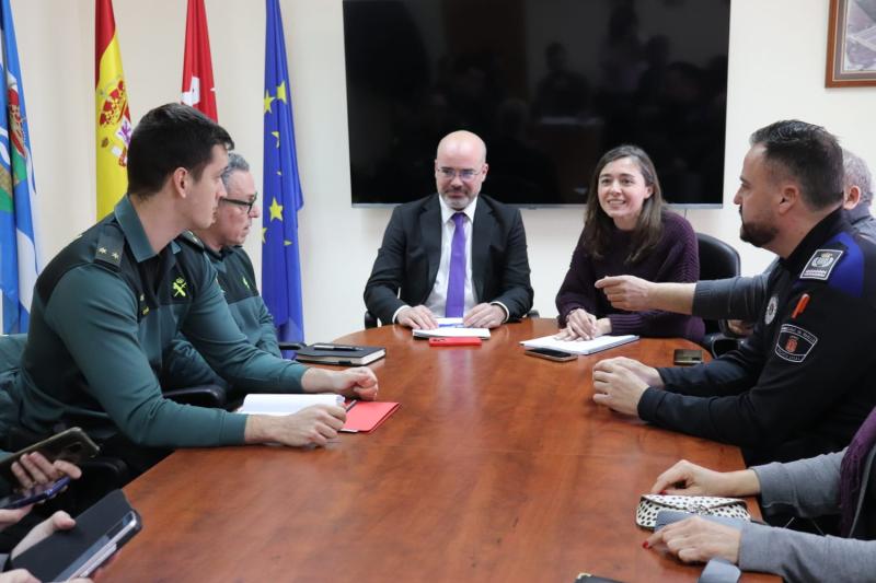 O delegado do Goberno e a alcaldesa de Ciempozuelos dan inicio á adhesión da Policía Local do municipio ao Sistema Viogén
