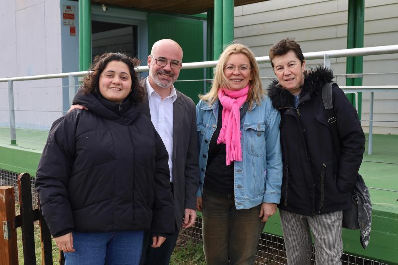 O delegado do Goberno visita o proxecto de ‘Ecoaldea’ da asociación MUM para vítimas de violencia de xénero
