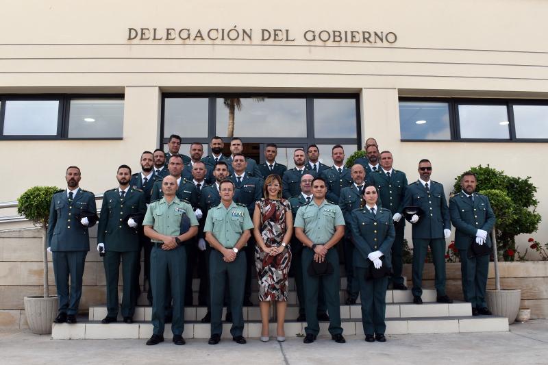 30 gardas civís intégranse en Melilla para reforzar o persoal do Comandancia