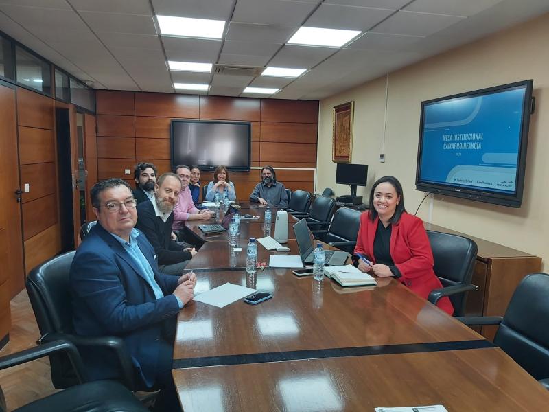 Reunión da mesa de seguimento de programa que coordina ‘Caixa Proinfancia’