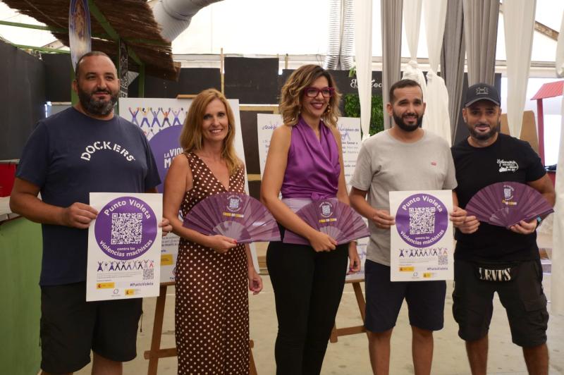 Un ano máis, o Punto Violeta estará en cada unha das Casetas da Feira de Melilla