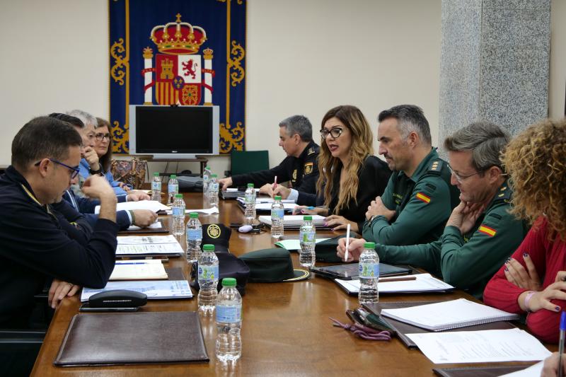 A Xunta Local de Seguridade reúnese para abordar o dispositivo de seguridade durante as festas do Nadal 2024