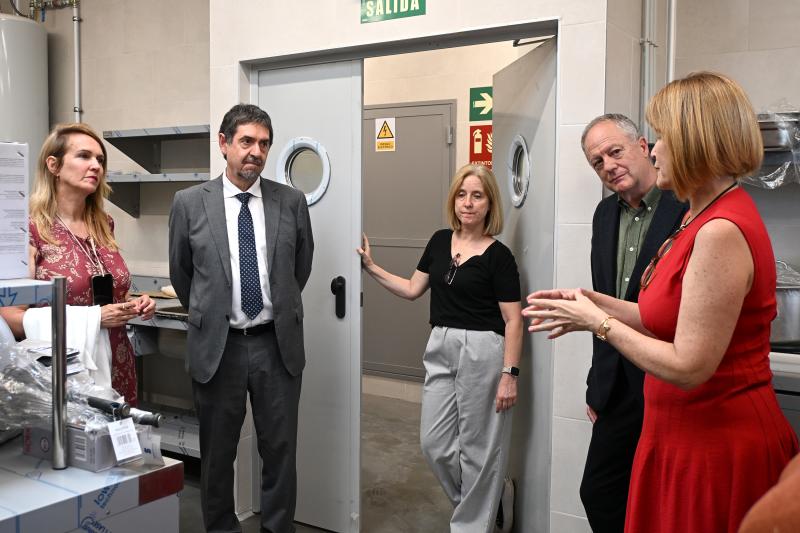 Treviño: “Nuestra meta es que todos los colegios de primaria cuenten con comedor escolar”